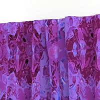 24" LARGE Purple Passion Kilim; Sponge Texture