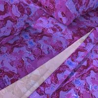 24" LARGE Purple Passion Kilim; Sponge Texture