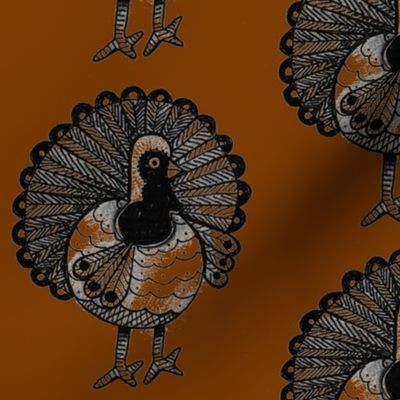 Turkey Brown Background