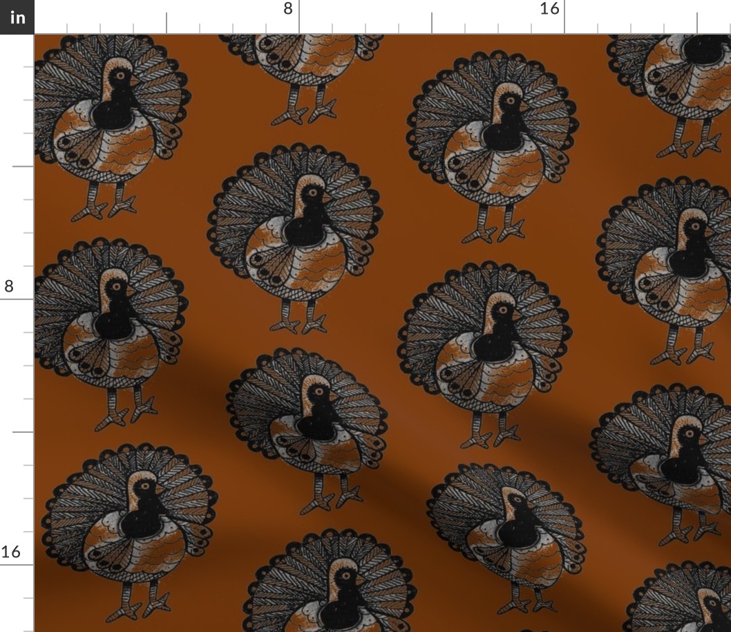 Turkey Brown Background