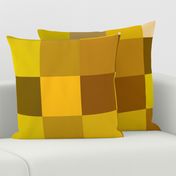 pixel wholecloth blanket // golden