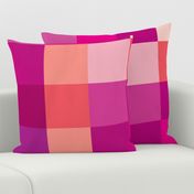 pixel wholecloth blanket // pinks