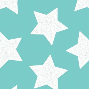 Light Blue with White Star