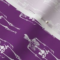 Skeletons on Purple // Small