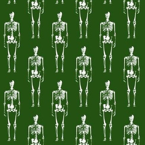 Skeletons on Green // Small