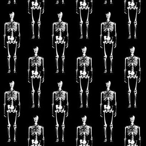 Skeletons on Black // Small