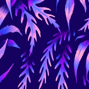 Brooklyn Forest - Purple - Large Scale