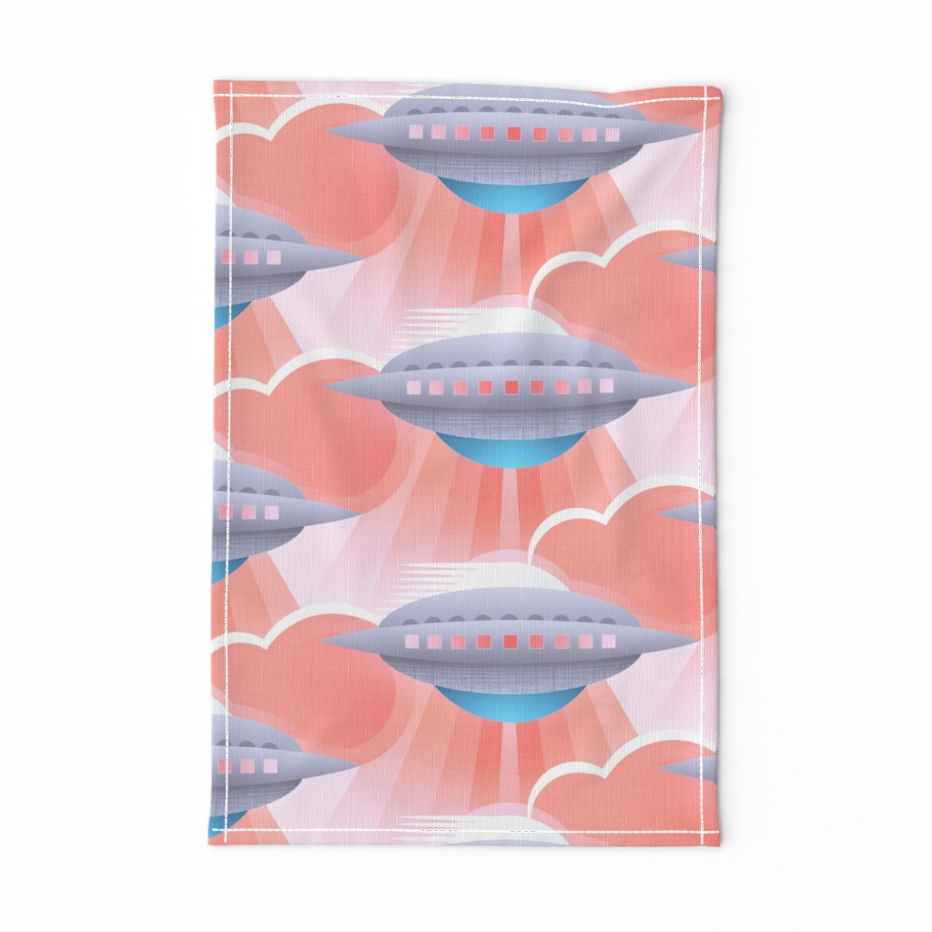 Art Deco Spaceship Bubblegum