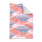 Art Deco Spaceship Bubblegum