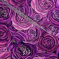 Purple Floral Ranunculus Roses