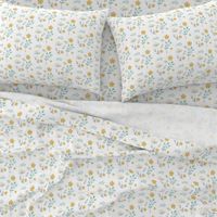 Isla’s Garden / Mint Mustard Gray Floral