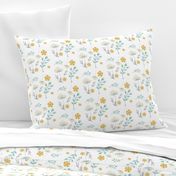 Isla’s Garden / Mint Mustard Gray Floral