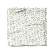 Isla’s Garden / Mint Mustard Gray Floral