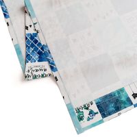 Adventure Awaits - Wholecloth Cheater Quilt