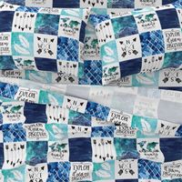 Adventure Awaits - Wholecloth Cheater Quilt