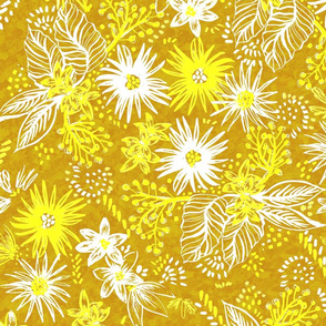 Eden Floral Yellow