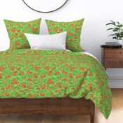 rose bed green
