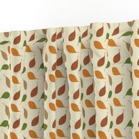 Falling Leaves, Swirling Leaf, Autumn Tree Leaf, Scarf Print