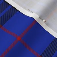 Blue MacKay or Morgan tartan, 6" bright - 1842 Vestiarium Scoticum 