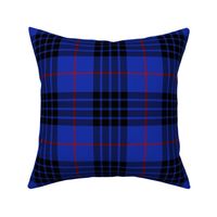 Blue MacKay or Morgan tartan, 6" bright - 1842 Vestiarium Scoticum 