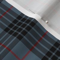 Blue MacKay or Morgan tartan, 3" weathered - 1842 Vestiarium Scoticum 