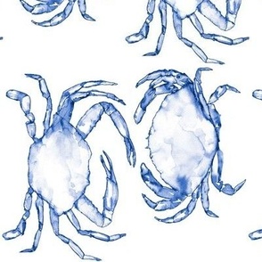 Shimmying Crabs Tea Towel