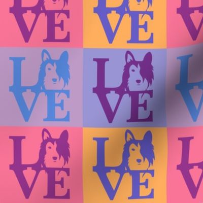 Sheltie Collie Dog Love Festive