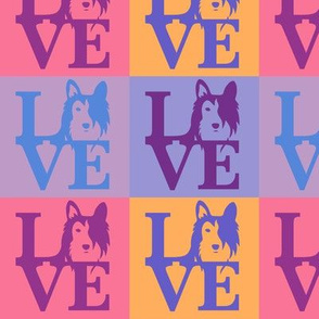 Sheltie Collie Dog Love Festive