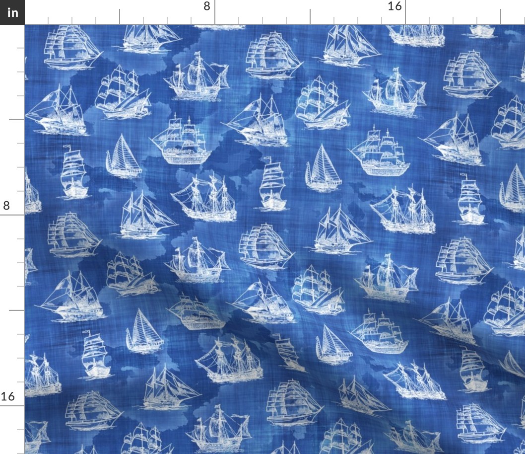 Nautical Voyage on Navy // Large