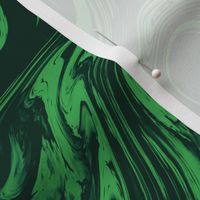 Marbled Paper - Deep Emerald
