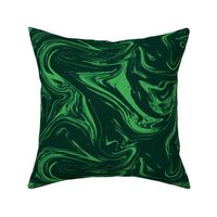 Marbled Paper - Deep Emerald