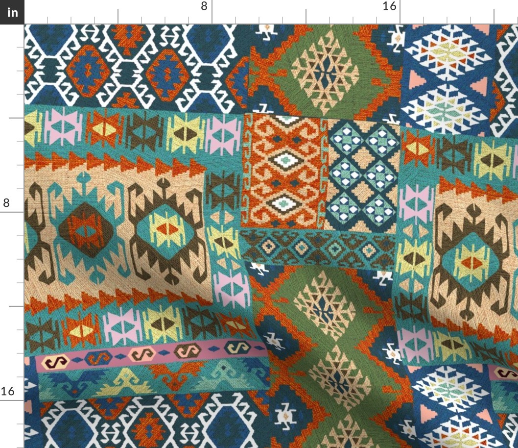 kilim-blue