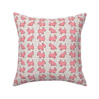 Pink Scottie Dogs and Hearts