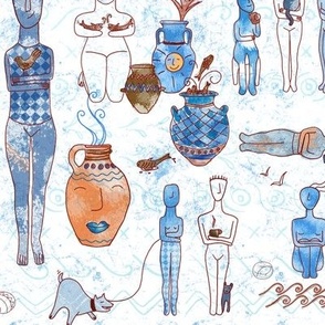 cycladic life in ancient Greece