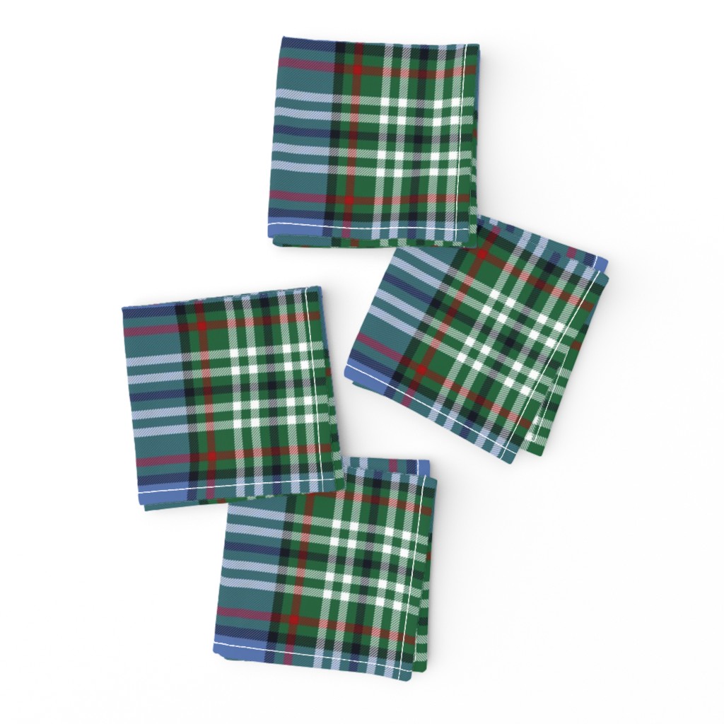 Tweedside hunting tartan variant #3, 6"