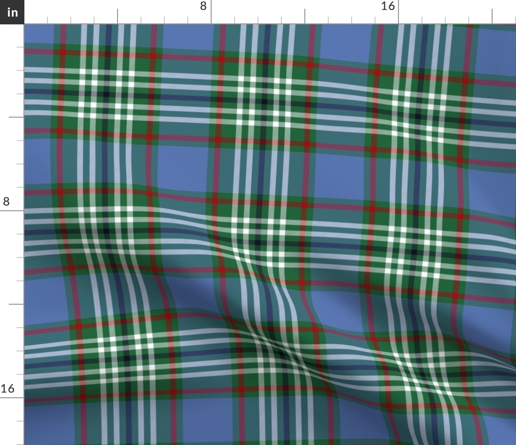 Tweedside hunting tartan variant #4, 6"