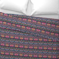 kilim inspired ribbon stripe