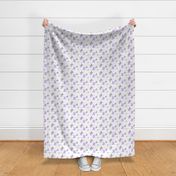 Butterfly Purple Gray Grey Lavender Girl Nursery