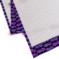 Tribal Triangle Kilim in Electric Orchid