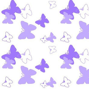 Butterfly Purple Lavender Lilac Violet