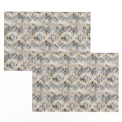 ETHNIC SHIELD CHEVRON AND LOZENGE WATERCOLOR WOOD STONE BEIGE GREY