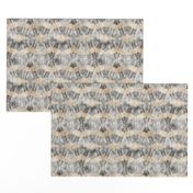 ETHNIC SHIELD DIAMONDS ARROWS  WATERCOLOR WOOD STONE BEIGE GREY