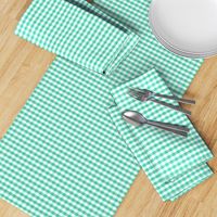 Fairytale-gingham mint green