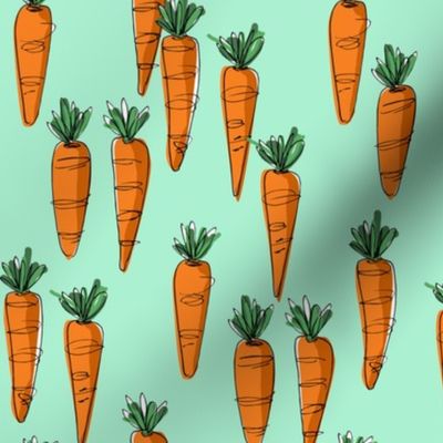 Minty Carrots