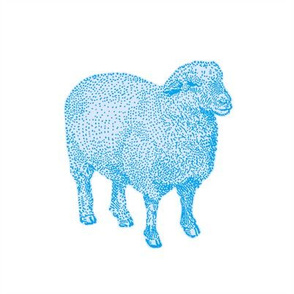 Blue Nursery Sheep