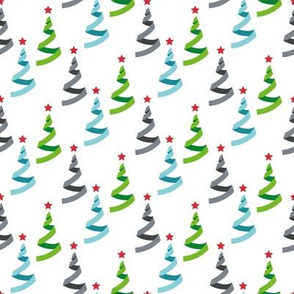 Christmas tree - merry xmas - geometric
