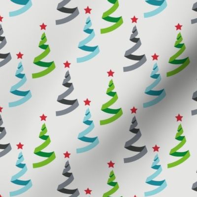 Christmas trees - geometric