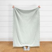 simple minimal cactus fabric nursery baby simple changing pad cover fabric