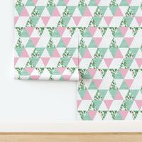 cactus triangle quilt