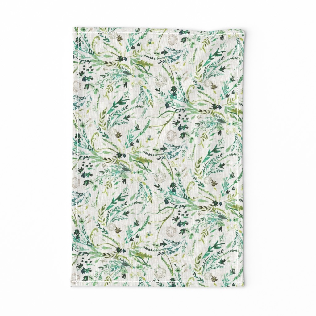 Fable Spring Leaves (MED) (white) 